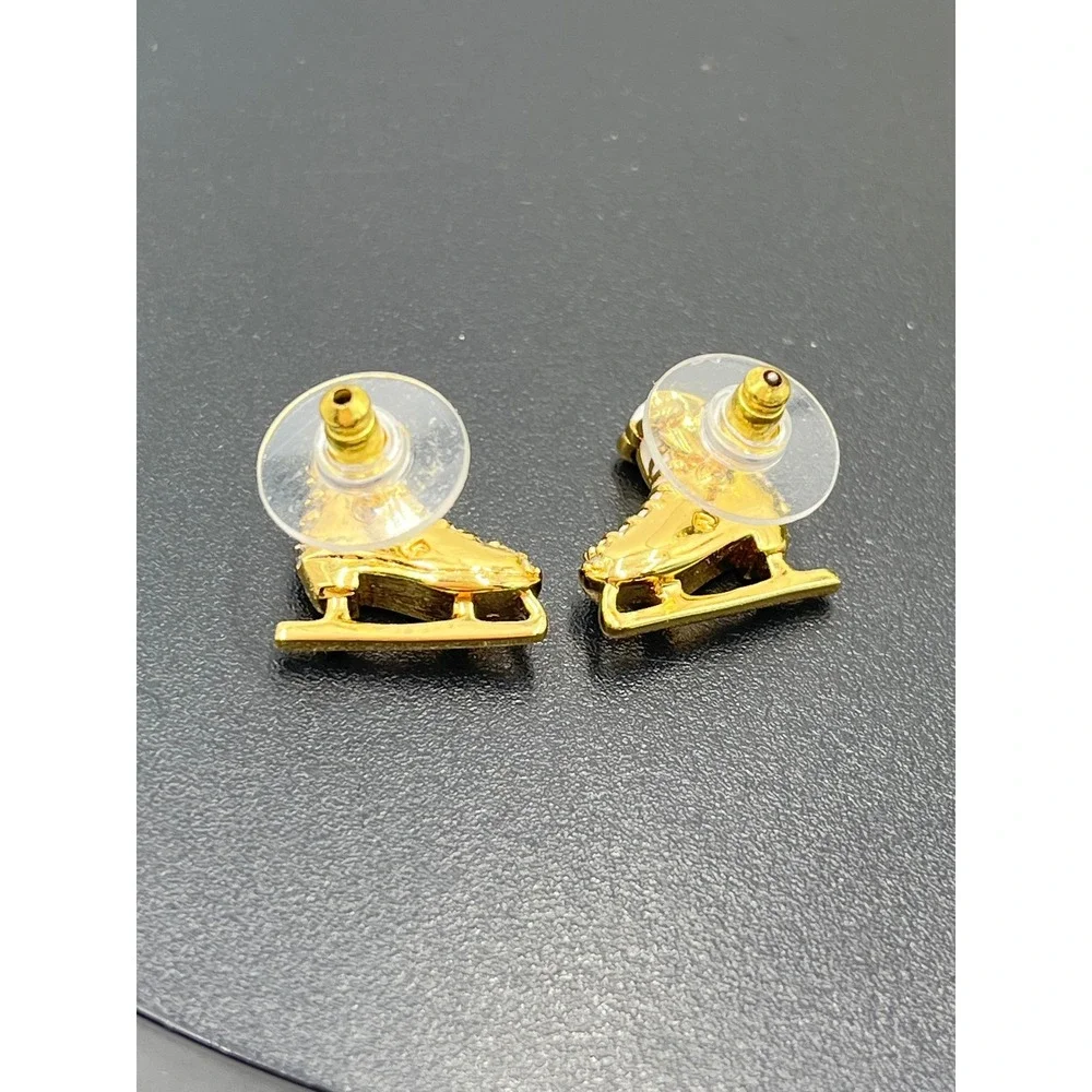 Kate Spade New York Small Pave Snow Day‎ Ice Skate Stud Earrings